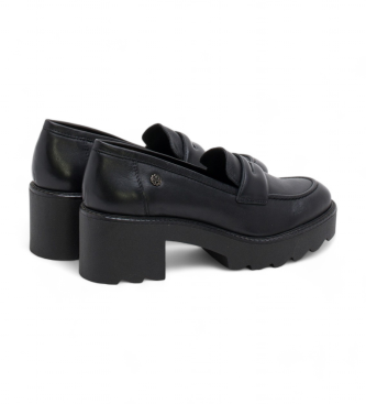 Porronet Mocassins en cuir Mabel noir