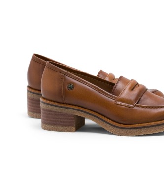 Porronet Brown Garazi Leather Moccasins