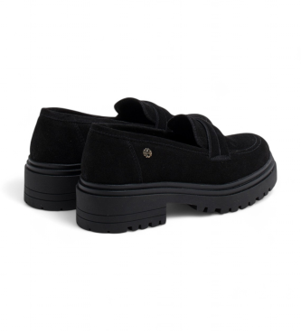 Porronet Mocasines de Piel Febe negro