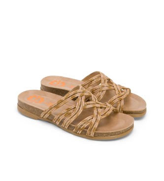 porronet Brown Dafne sandals