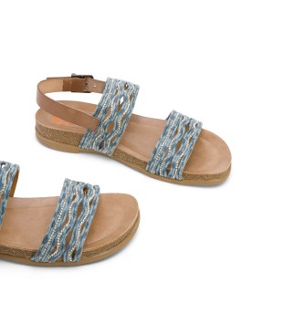 porronet Darla sandals blue
