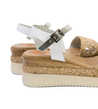 porronet Frisia zilveren sandalen -Wandhoogte 5,5cm