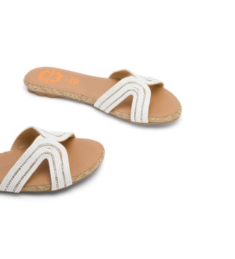 porronet Sandals Alma white