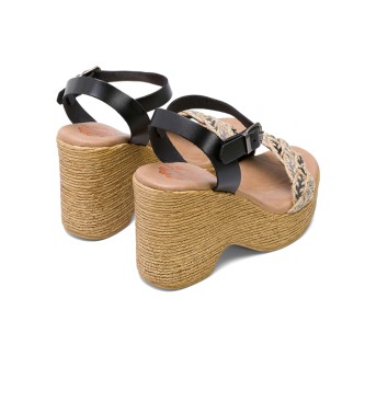porronet Sandal High Heel Black Mariel -Hlhjde: 9cm
