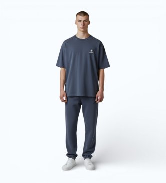 Premiata Logo-T-Shirt blau