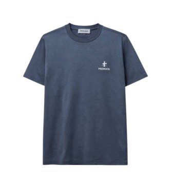 Premiata Logo-T-Shirt blau