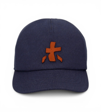 Premiata Casquette de baseball bleue