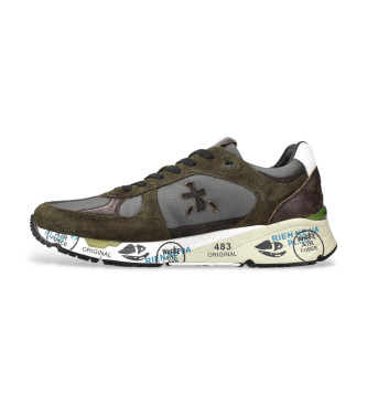 Premiata Sneakers in pelle verde Mase