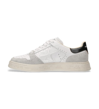 Premiata Quinn Leder Turnschuhe wei