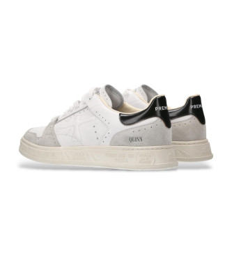 Premiata Quinn Leder Turnschuhe wei