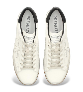 Premiata Steven Usnjene superge bele barve