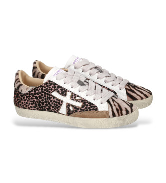 Premiata Stevend Bruin Leren Sneakers