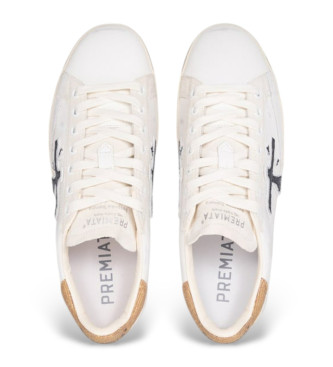 Premiata Stevend leather shoes white