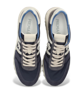 Premiata Leren sneakers Lander zwart