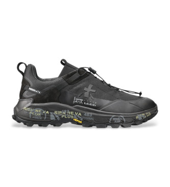 Premiata Cross 2.0 chaussures en cuir noir