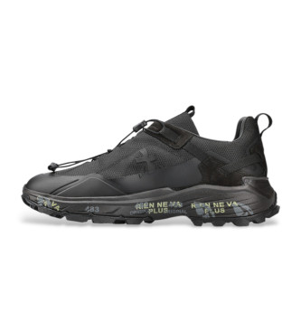 Premiata Cross 2.0 Lederschuhe schwarz