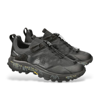 Premiata Cross 2.0 chaussures en cuir noir