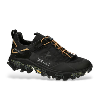 Premiata Cross 2.0 leren schoenen zwart