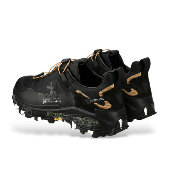 Premiata Cross 2.0 chaussures en cuir noir