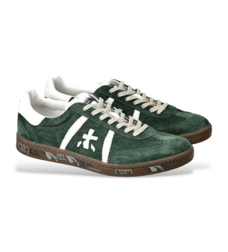 Premiata Sneaker Bonnie in pelle verde