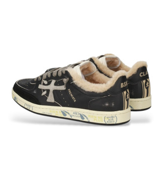Premiata Sneakers in pelle nera Bskclad