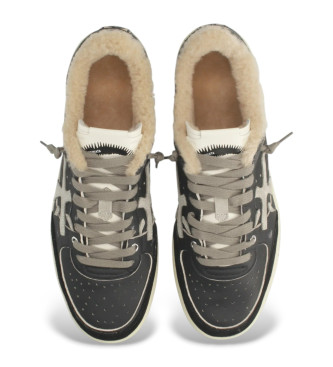 Premiata Sneakers in pelle nera Bskclad