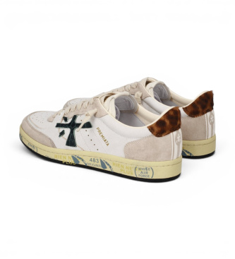 Premiata Baskets en Cuir Bsktclad blanc