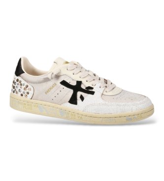 Premiata Baskets en Cuir Bsktclad blanc