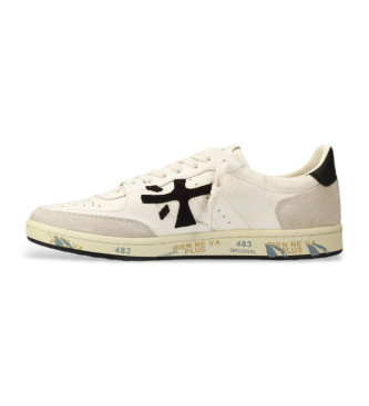 Premiata Baskets en cuir Bsktclay blanc