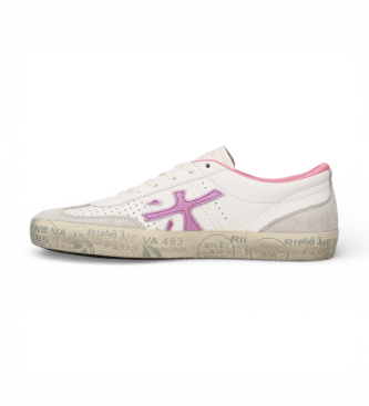 Premiata Davidd 8097 Scarpe da ginnastica in pelle bianca