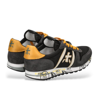 Premiata Sneaker Eric in pelle grigia