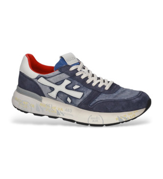 Premiata Mick leather shoes blue