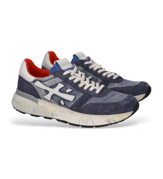 Premiata Mick leather shoes blue