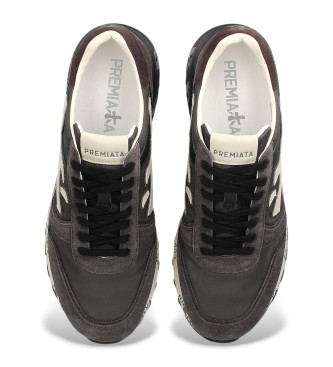 Premiata Sneaker Mick in pelle grigia