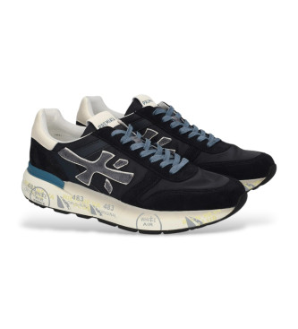 Premiata Leather trainers Mick navy