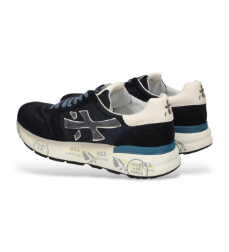 Premiata Leather trainers Mick navy