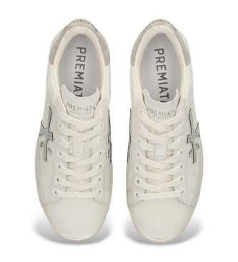 Premiata Stevend 8127 l�derskor vit