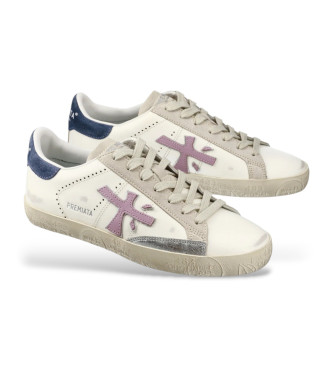 Premiata Stevend leather shoes white 