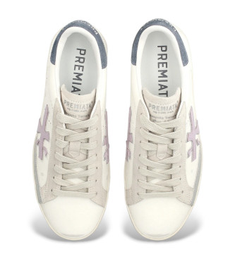 Premiata Stevend leather shoes white 