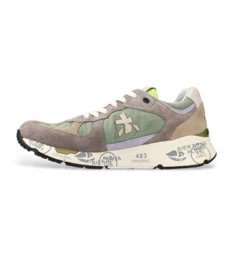 Premiata Mase trainers in multicoloured leather