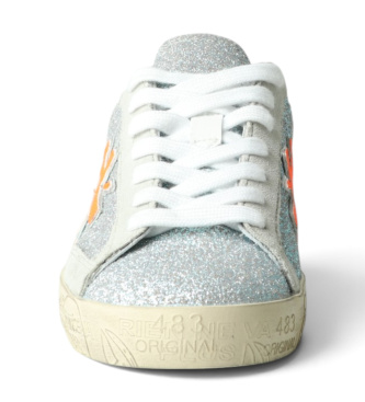 Premiata Baskets Stevend argenté
