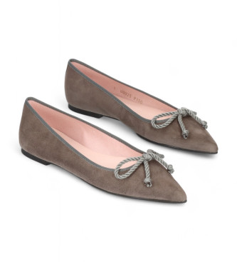 Pretty Ballerinas Graue Ella-Schuhe