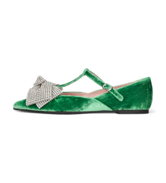 Pretty Ballerinas Ella green shoes