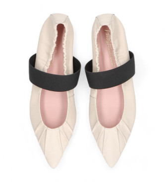 Pretty Ballerinas Ballerine Ella color bianco sporco