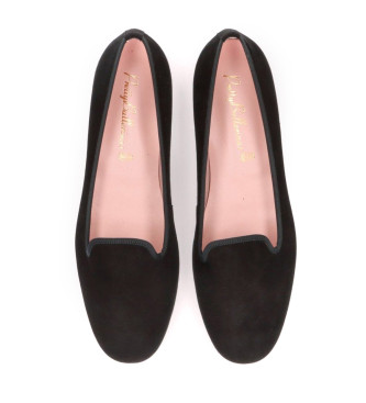 Pretty Ballerinas Faye loafers i lder svart