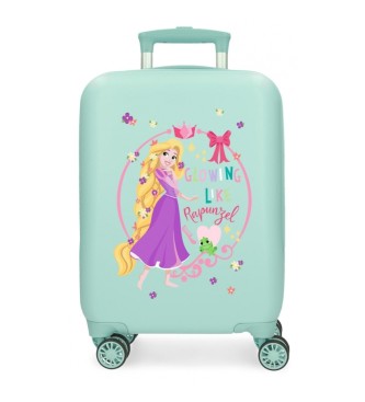Disney Kuffert i kabinestrrelse Rapunzel Princess celebration rigid 50 cm turkis
