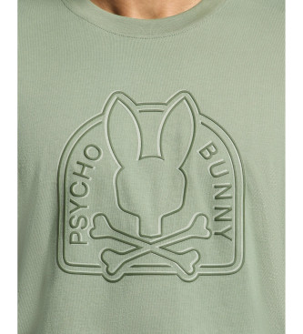 Psycho Bunny Melbourne grn grafisk T-shirt