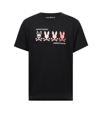 Psycho Bunny Logo T-shirt black