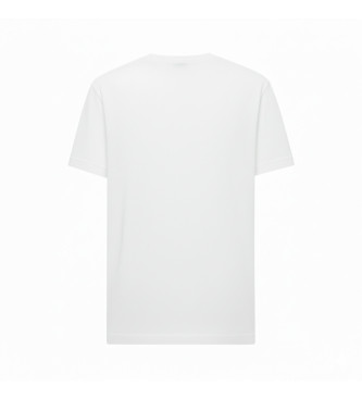 Psycho Bunny Camiseta logotipo marca blanco