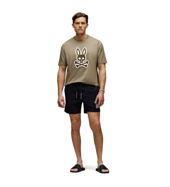 Psycho Bunny Ryder Extra Large T-shirt brown greenish brown